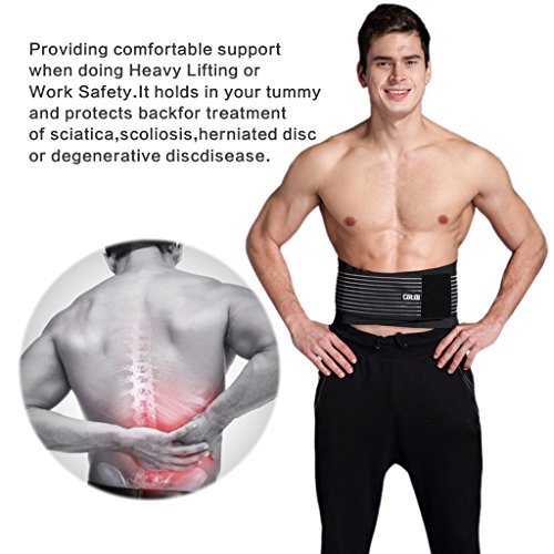 Faja cinturón lumbar Cotill unisex con sistema de agarre para un ajuste personalizado. Realizado en malla transpirable. Uso terapéutico para dolor de espalda y alivio del estrés muscular