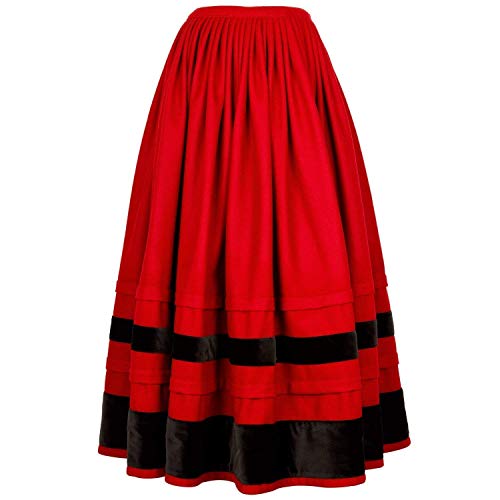 Falda regional, típica tradicional. Mod. Chantada.