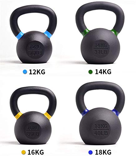 FANG Kettlebell 4kg-20kg Equipo De Entrenamiento De Gimnasio En Casa Fuerza Fitness Entrenamiento con Pesas Pilates