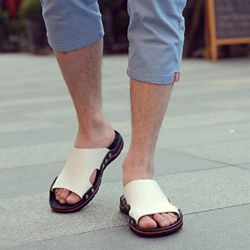 Fannyfuny_Zapatos Hombres Unisexo Zapatos Mujeres Zapatillas de Playa Chanclas para Hombre Sandalias Verano de Casa Unisex Zapatos de Playa y Piscina Flip Flop Outside Zapatillas Deporte Sandalia