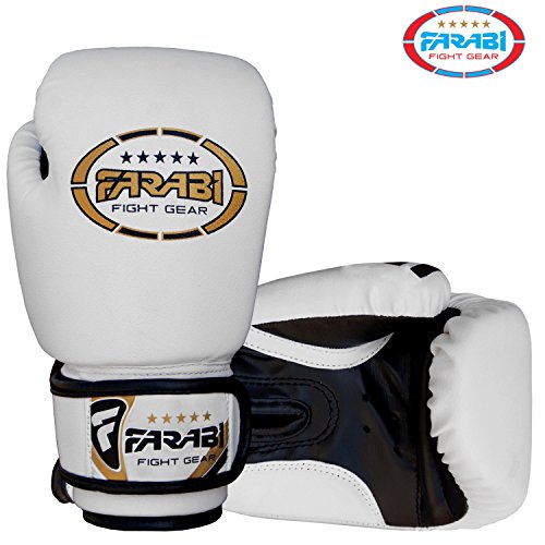 Farabi Junior Starlux 4oz Boxeo para niños. MMA, Muay Thai, Kickboxing Entrenamiento, Saco de Boxeo, Gama de Guantes para jóvenes