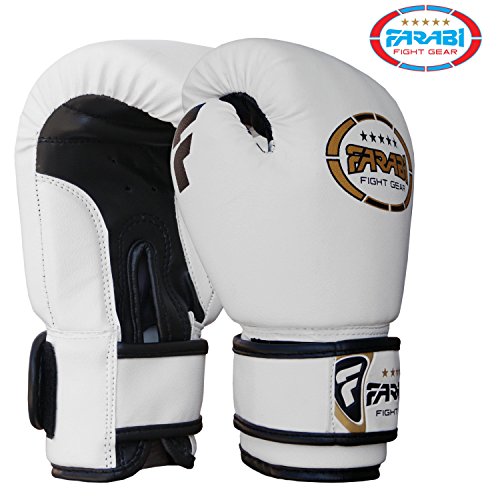 Farabi Junior Starlux 4oz Boxeo para niños. MMA, Muay Thai, Kickboxing Entrenamiento, Saco de Boxeo, Gama de Guantes para jóvenes