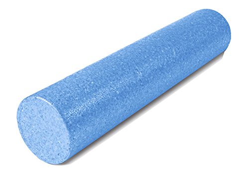 Fascia rollo/FOAM Roller Pro de Oliver para automasaje en diferentes longitudes y colores | myofasz ien rollo, rollo de masaje Azul azul Talla:Länge: 60 cm