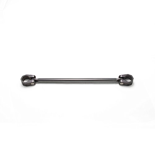 Fast Pro Barra de equilibrio universal de aluminio para manillar de motocicleta, 22 mm, ajustable, de titanio