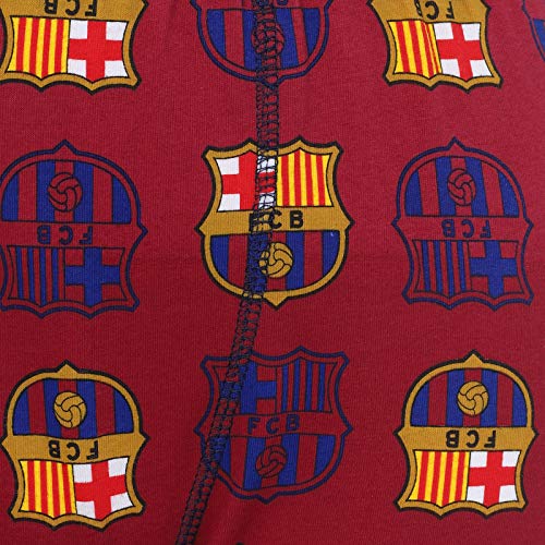 FC Barcelona - Pack de 3 calzoncillos oficiales de estilo bóxer - Para niños - Con el escudo del club - Multicolor - 11-12 años