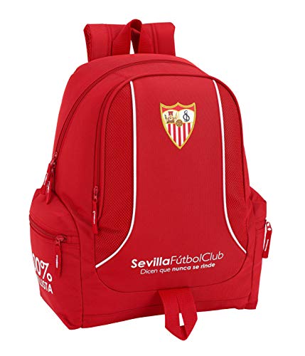 F.C; sevilla 611856662 2018 Mochila Infantil 43 cm, Rojo