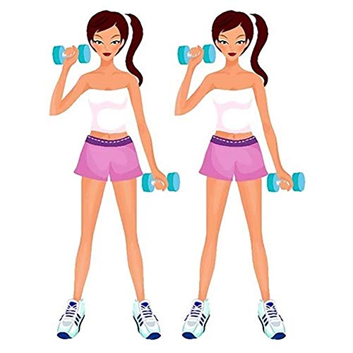 FEIDAjdzf - Mancuernas ajustables para gimnasio personal, accesorios de fitness en el hogar, rellenas de agua al azar, mancuernas regadas, peso de mano, equipo de fitness para mujeres