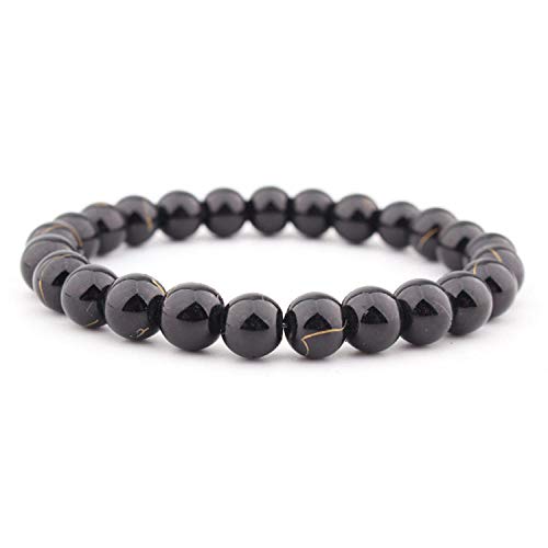 FHIKLW bracelet Pulseras Mujer， Pulsera De Fitness con Mancuernas con Cuentas Elástica Hecha A Mano Europea Y Americana