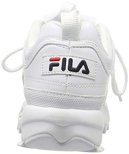 FILA Disruptor, Zapatillas para Mujer, White, 39 EU