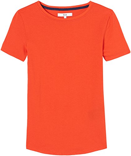 find. Camiseta para Mujer, Anaranjado / Coralino (Water Melon) (Sport Red), 38 (Talle Fabricante: Small)
