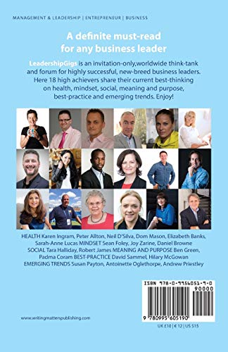 Fit-For-Purpose Leadership #1: 18 business leaders share their highest-value advice on health, mindset, social, meaning and purpose, best-practice and emerging trends (1)