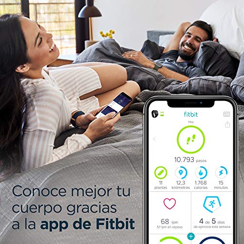 Fitbit Versa 2 - Smartwatch de salud y forma física, Burdeos, con Alexa integrada