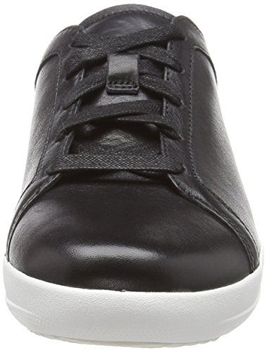 Fitflop F-Sporty TM II Lace Up Sneakers, Zapatillas para Mujer, Negro (Black 001), 37 EU