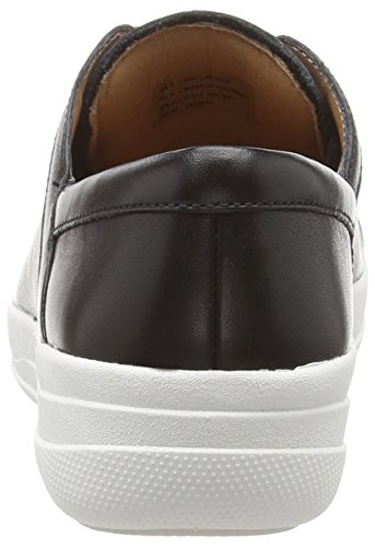 Fitflop F-Sporty TM II Lace Up Sneakers, Zapatillas para Mujer, Negro (Black 001), 37 EU