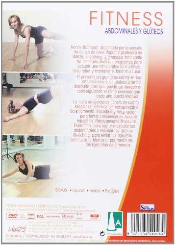 Fitness: Abdominales y glúteos [DVD]