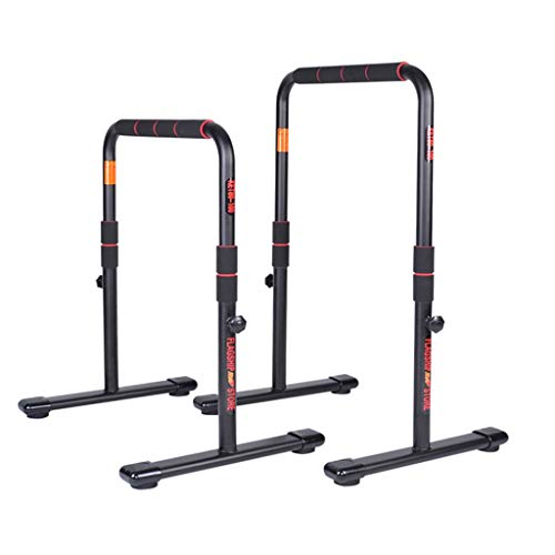 Fitness Barras Paralelas Estabilizador Dip Stands Inicio Stand Up Stand Barra De Inmersión De Entrenamiento Equipos De Gimnasia para El Hogar Estación Funcional Barras de dominadas