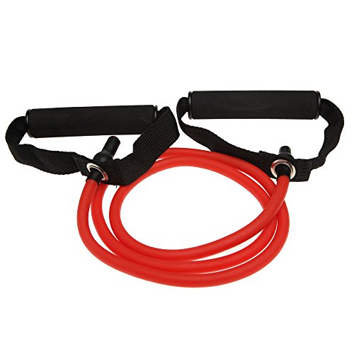 Fitness Health Pro resbandselect - Elástico para Fitness, Color Rojo