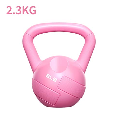 Fitness Kettlebell Deportes Sentadilla con Mancuernas Hombres Principiante Entrenamiento De La Fuerza del Brazo Levantador De Pesas Rusas Delgado / 5LB, 10LB, 15LB, 20LB (Size : 20LB)