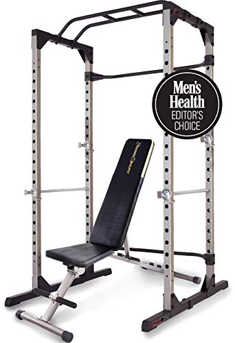 Fitness Reality 810XLT Super MAX Power Cage y 1000 Super MAX - Banco de Pesas (363 kg de Carga máxima)