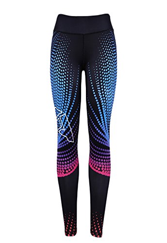 FITTOO Mallas Pantalones Deportivos Leggings Mujer Yoga de Alta Cintura Elásticos y Transpirables para Yoga Running Fitness con Gran Elásticos890 Negro S