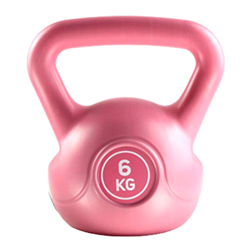 FLAMY Fitness Kettlebell Pesa Esférica 4-8 Kg,con Superficie De Vinilo/Calidad De Gimnasio para Un Alto Rendimiento,Neopreno,Pesas Entrenamiento