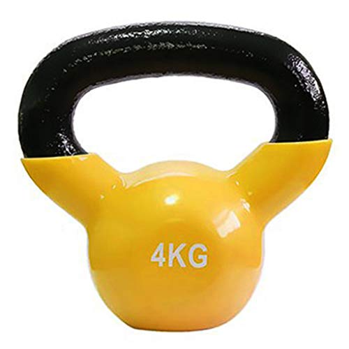 FLAMY Pesa Rusa De Ejercicio Kettlebell 2-20kg,Kettlebell con Revestimiento De Vinilo - Base con Goma Antideslizante,Ideal para Entranamiento De Musculación Crosstraining