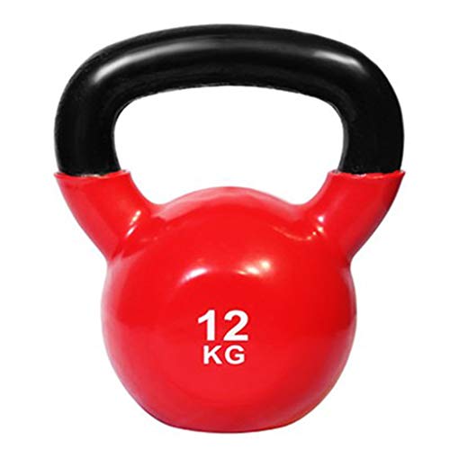 FLAMY Pesa Rusa De Ejercicio Kettlebell 2-20kg,Kettlebell con Revestimiento De Vinilo - Base con Goma Antideslizante,Ideal para Entranamiento De Musculación Crosstraining