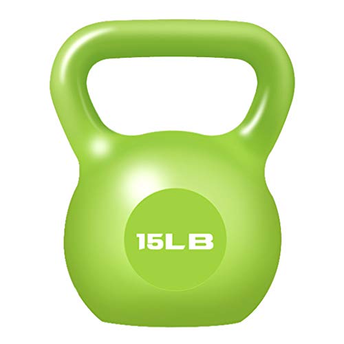 FLAMY Pesas Rusas Kettlebell De Fitness,Diferentes Pesos,2.3-9.1 Kg,Bola De Acero,Mango Suave,Base Alisada,Ejercita Los Músculos De Todo El Cuerpo,Kettlebell Colores