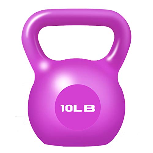 FLAMY Pesas Rusas Kettlebell De Fitness,Diferentes Pesos,2.3-9.1 Kg,Bola De Acero,Mango Suave,Base Alisada,Ejercita Los Músculos De Todo El Cuerpo,Kettlebell Colores