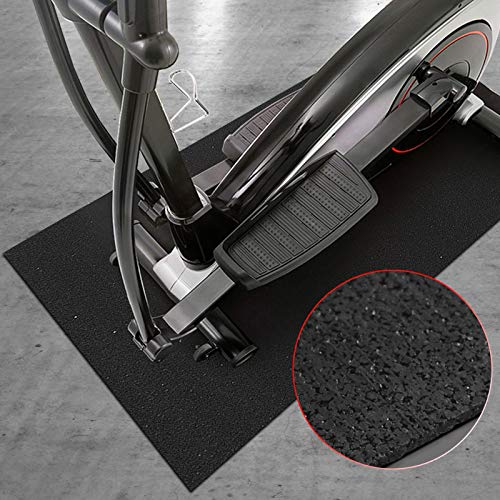 Floordirekt - Esterilla de protección para el Suelo para aparatos de Fitness, Antideslizante, amortigua el Ruido, Caliente, para Cintas de Correr, Entrenador de Rodillo de 91 x 198 cm