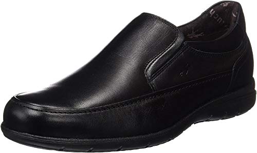 Fluchos- retail ES Spain 8499, Zapatos sin Cordones Hombre, Negro (Black), 41 EU