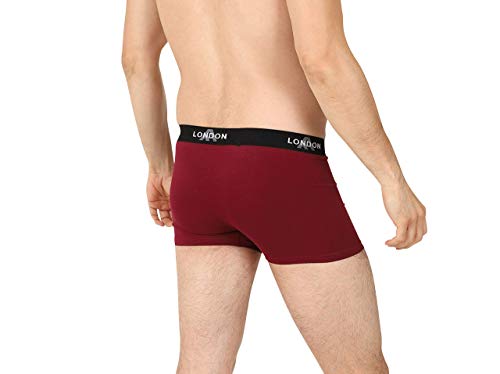 FM London Fitted Boxer, Multicolor (Classic Mix 10), Small (Pack de 8) para Hombre