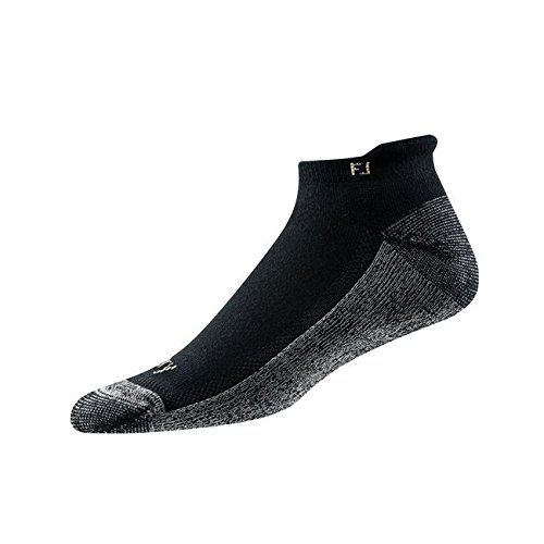 Footjoy Prodry Roll Tab Calcetines, Hombre, Negro(Negro17034), One Size (Tamaño del Fabricante:Unica)