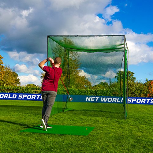 FORB Red de Golf 3m x 3m – Malla para Jaulas de Golf – Entrenamiento Golfistas