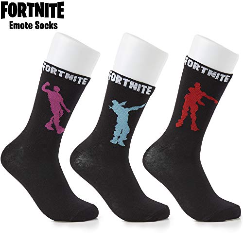 Fortnite Calcetines Para Niños, Calcetines Altos Hombre Invierno, Calcetines Videojuegos Chico Divertidos Gamer, Medias Para Hombres Ropa Deporte Con Algodón, Medias Para Niños Regalos Navidad (35/38)