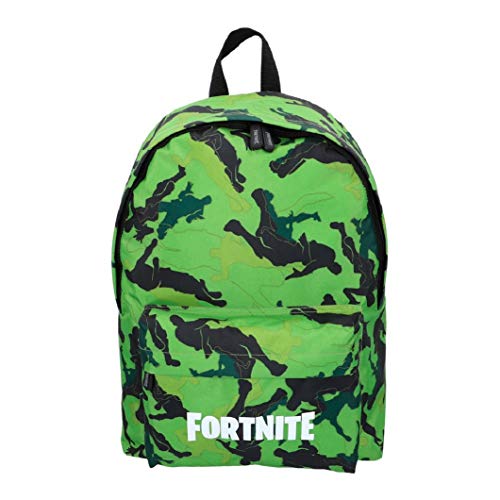 Fortnite - Mochila Camuflaje verde 31 x 43 cm (77082)