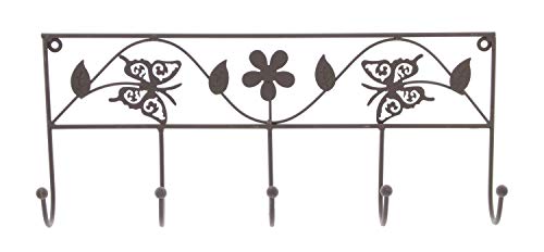 Frank Flechtwaren 5 Ganchos Perchero Mariposa