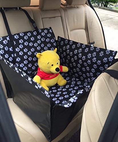 FREESOO Cubierta de Asiento Impermeable para Coche Carro Manta Funda Estilo Hamaca Protector Antideslizante Protección de Perro, Gato, Animal y Mascota, Viajes, 53*60*35CM