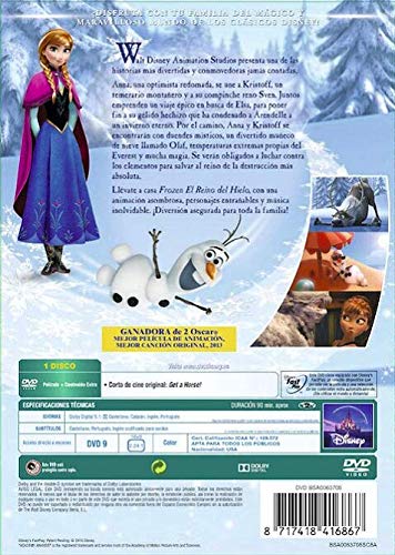 Frozen,El Reino Del Hielo [DVD]