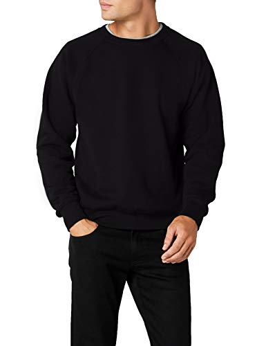 Fruit Of The Loom 62-216-0, Sudadera Para Hombre, Negro (Black), Large