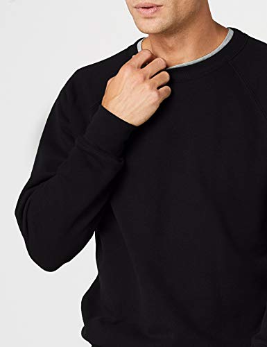 Fruit Of The Loom 62-216-0, Sudadera Para Hombre, Negro (Black), Large