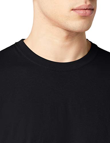 Fruit of the Loom Mens Original 5 Pack T-Shirt Camiseta, Negro (Black), XX-Large (Pack de 5) para Hombre