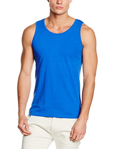 Fruit Of The Loom SS018M Camiseta sin Mangas, Azul (Royal), X-Large para Hombre