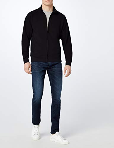 Fruit of the Loom Ss127M, Sudadera para Hombre, Negro, Large