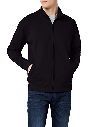 Fruit of the Loom Ss127M, Sudadera para Hombre, Negro, Large