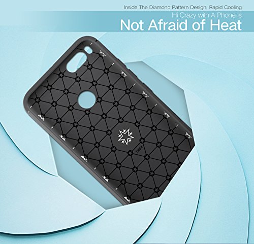 Funda Xiaomi Mi A1 Teléfono Móvil Silicona Bumper Case Funda con Anillo Giratorio de 360 Grados Rotaria Ring Holder Protectora Caso (4, Xiaomi Mi A1)