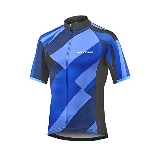 Future Sports Uglyfrog Designs Bike Wear Nuovo colletto Hombre Verano Cycling Jersey Maillot Ciclismo Mangas Cortas Camiseta de Ciclistas Ropa Ciclismo Estilo de Verano Absorbe la Humedad