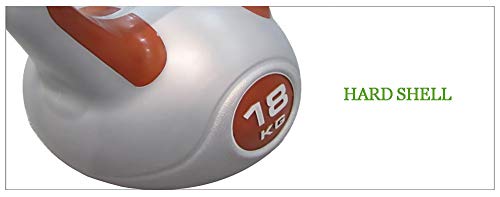 FWQAZ Kettlebell 2-20 kg - Pesa Rusa con Revestimiento de Neopreno + PDF Workout