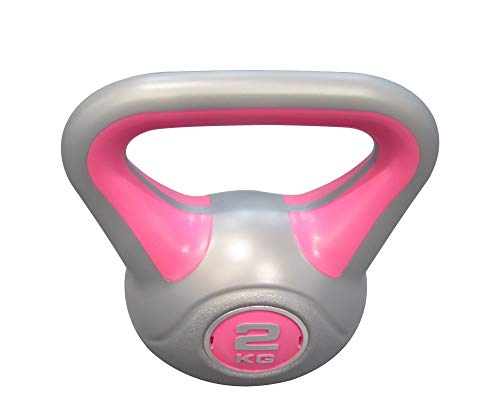 FWQAZ Kettlebell 2-20 kg - Pesa Rusa con Revestimiento de Neopreno + PDF Workout