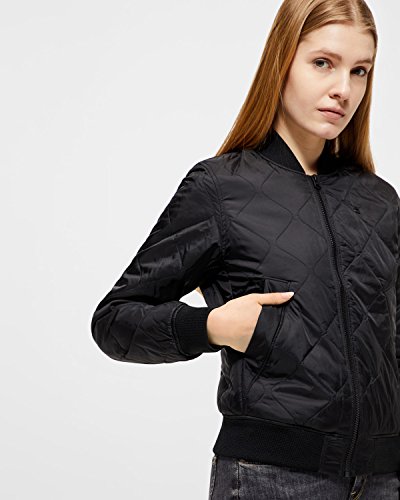 G-STAR RAW Deline Qlt Padded Slim Bomber Wmn Chaqueta, Negro (Black 990), Small para Mujer